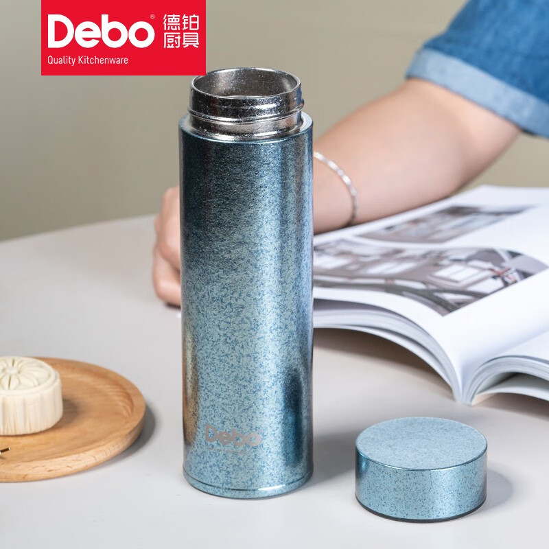 德铂(Debo)阿莱特钛晶保温杯450mlDEP-891