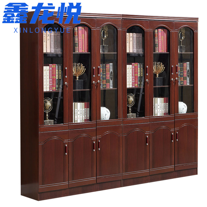 鑫龙悦办公柜六门台高清大图