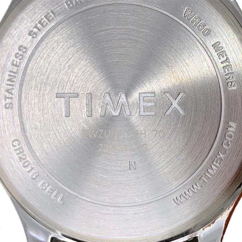 Timex Tribute 男士大学生游戏玩家 42 毫米手表 -田纳西州志愿者