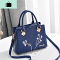 韩版女士包包2020时尚百搭手提女包潮流单肩斜挎包大气简约杀手包NEWLAKE 深蓝色