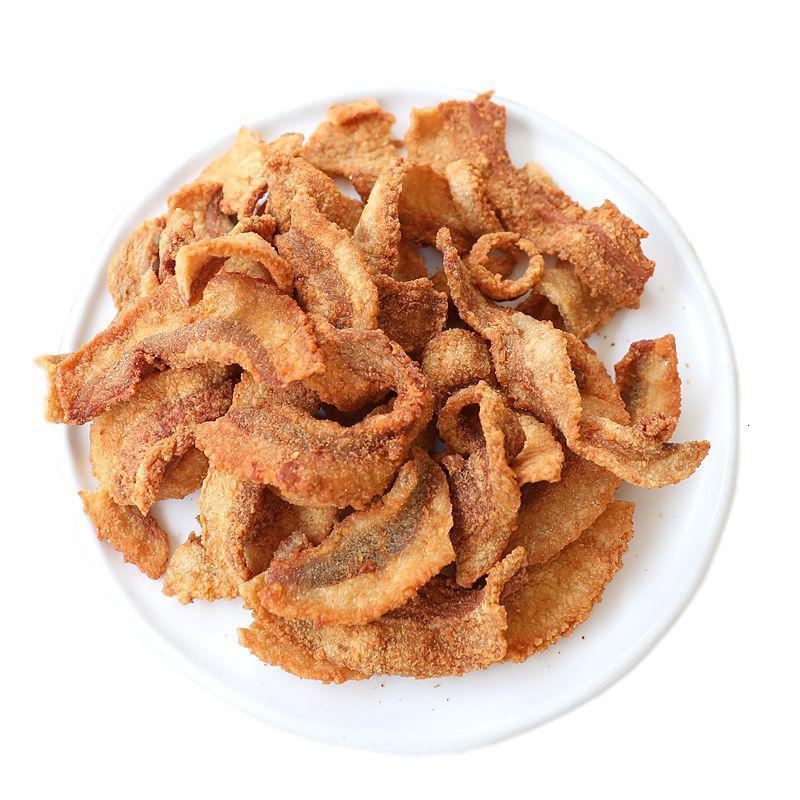 曦凰卤味小食椒盐肉渣酥脆猪油渣零食小吃特产酥炸五花肉油脂渣椒盐肉渣200g 2袋 价格图片品牌报价 苏宁易购睿辰食品生鲜专营店