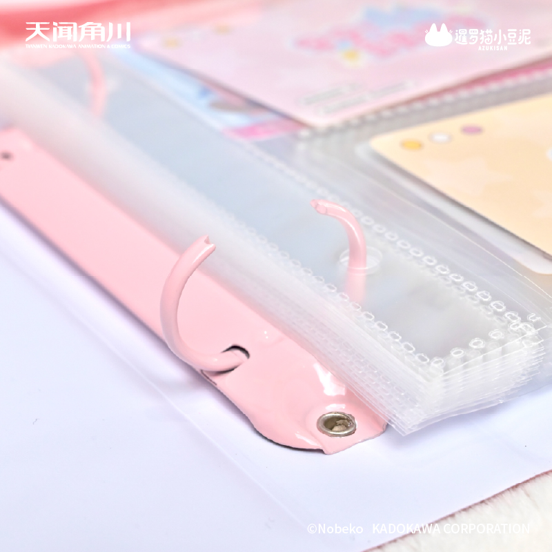[正版]周边暹罗猫小豆泥-早安豆泥同学系列-二格活页卡册 网红小豆泥周边高清大图