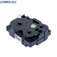 高宝 标签色带CZe-251 适用兄弟 GI100/PT200/PT1000/PT1000BM 白底黑字 24mm