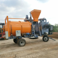 车载式沥青拌和机废旧沥青重生机设备加热搅拌沥青修补公路