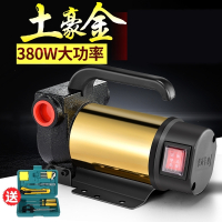 电动抽油泵正反转12V24V220V柴油泵直流泵自吸泵手动加油机抽油器 易丰扬12V正反+6米管