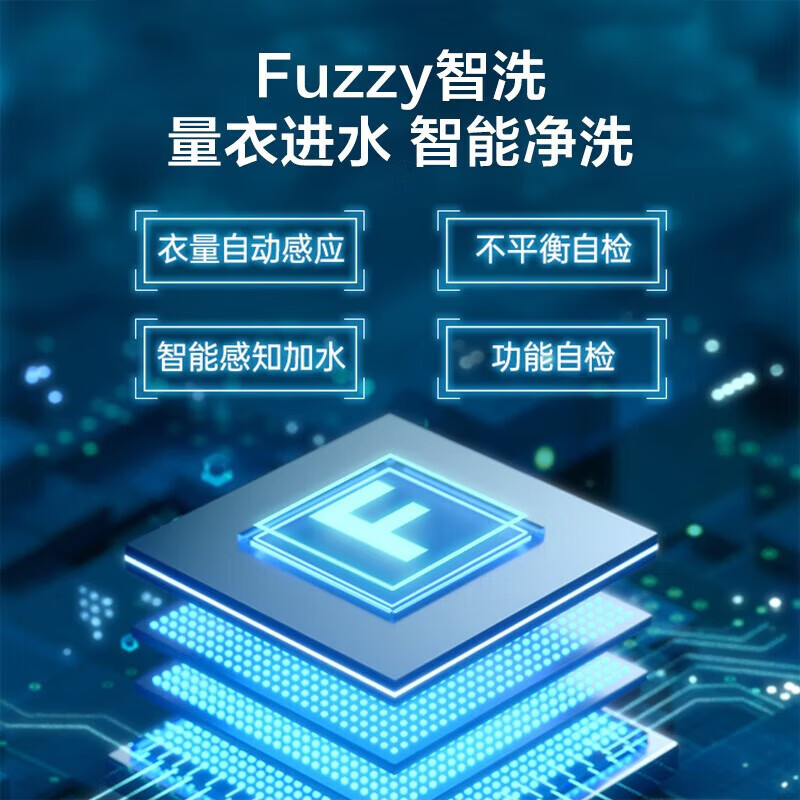 松下全自动波轮洗衣机 8公斤一级节能家用宿舍租房智能洗节能省水省电桶自洁 洗净比升级0.9 快洗 XQB80-K3F1高清大图
