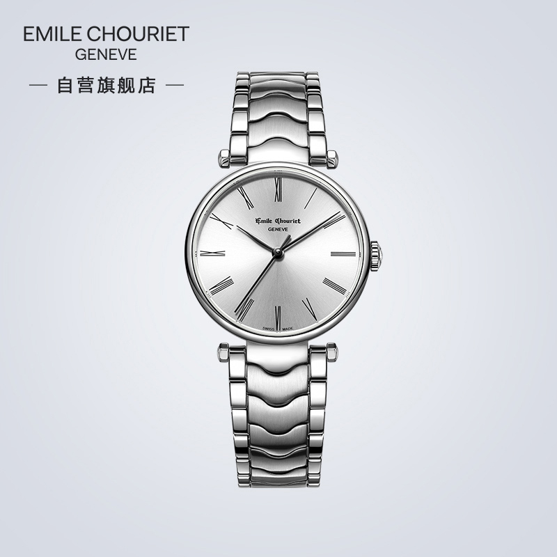 (Emile Chouriet)瑞士艾米龙表缘系列女士机械表06.2186.L.6.2.25.6
