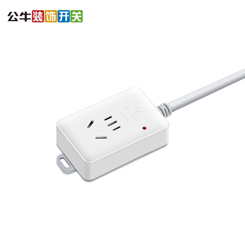 公牛(BULL)插座 大功率16A空调 电热水器 电烤炉可用插排插线板 16A [一位无开关1.8米]GN-103D