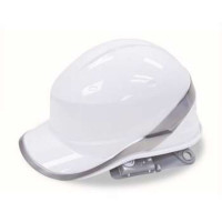 代尔塔 Delta 102018-BC DIAMOND V 钻石5型ABS白色绝缘安全帽 1个
