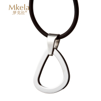 梦克拉Mkela 钨金吊坠 涌泉 送挂绳 银色