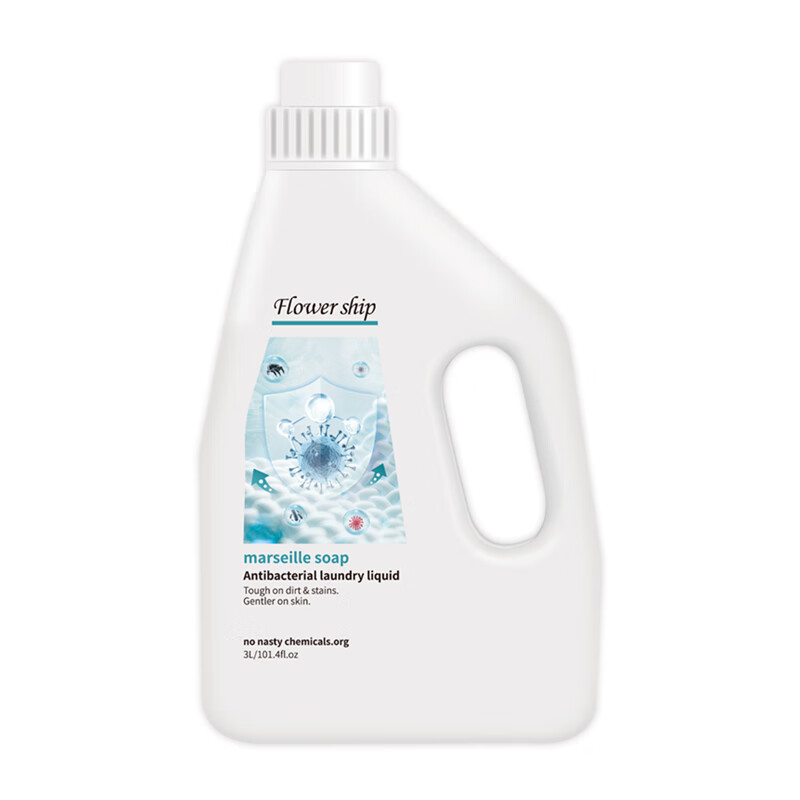 花卉诗03马赛抑菌防螨洗衣液3L高清大图