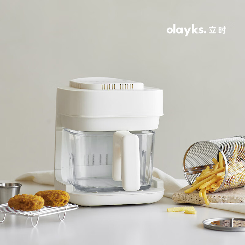 olayks.立时2L多功能免翻面空气炸锅OLK-OY06 3.6KG高清大图
