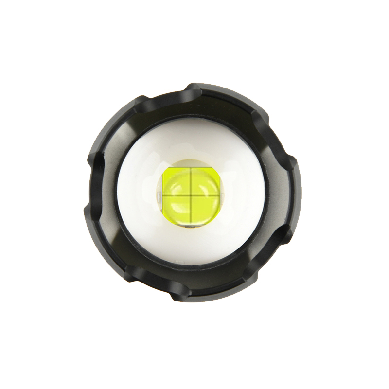 三极户外(Tri-Polar) TP5078 强光变焦P50灯芯电筒5档调节 黑色高清大图