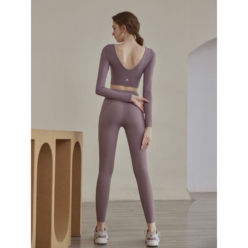 瑜伽服跑步运动套装女夏装新款专业晨跑服气质健身套装女图片