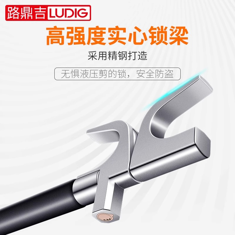 君龙威(汽车锁具方向盘锁枪型防盗小车锁车头锁车器高清大图