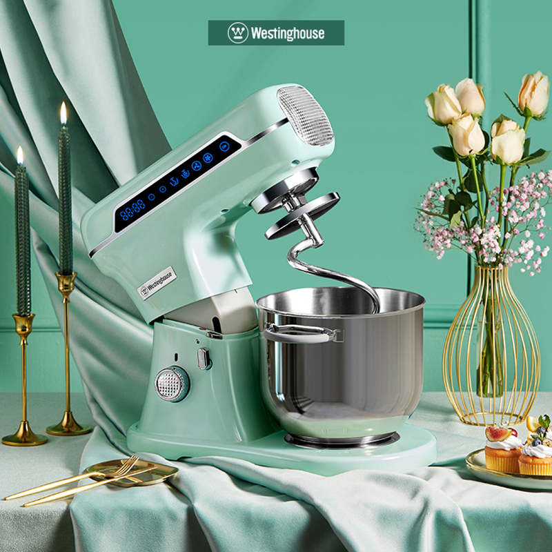 美国西屋westinghouse厨师机家用和面机多功能全自动搅拌揉面打蛋机
