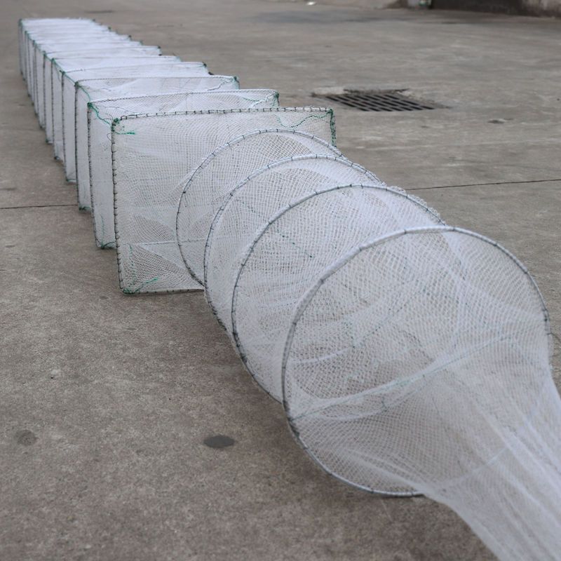 神斧520米地笼渔网鱼网虾笼龙虾网捕鱼笼泥鳅黄鳝笼地龙捕鱼笼地笼子