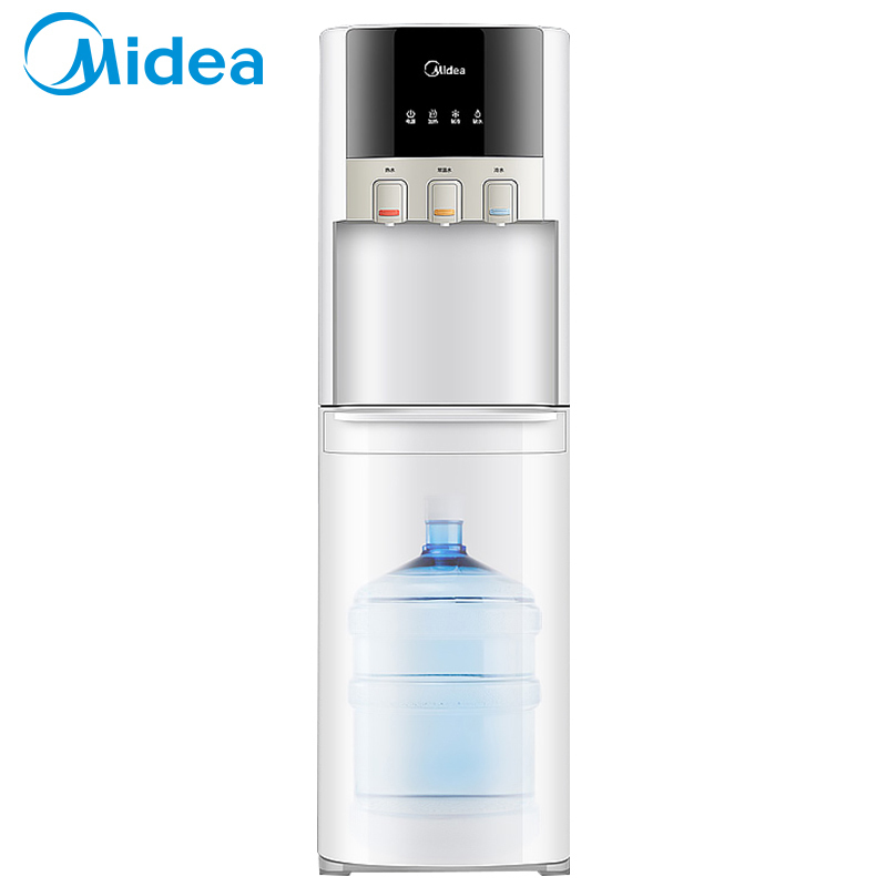 美的(Midea)柜式饮水机YD1326S-W下置式家用办公冷热型饮水机制冷高清大图
