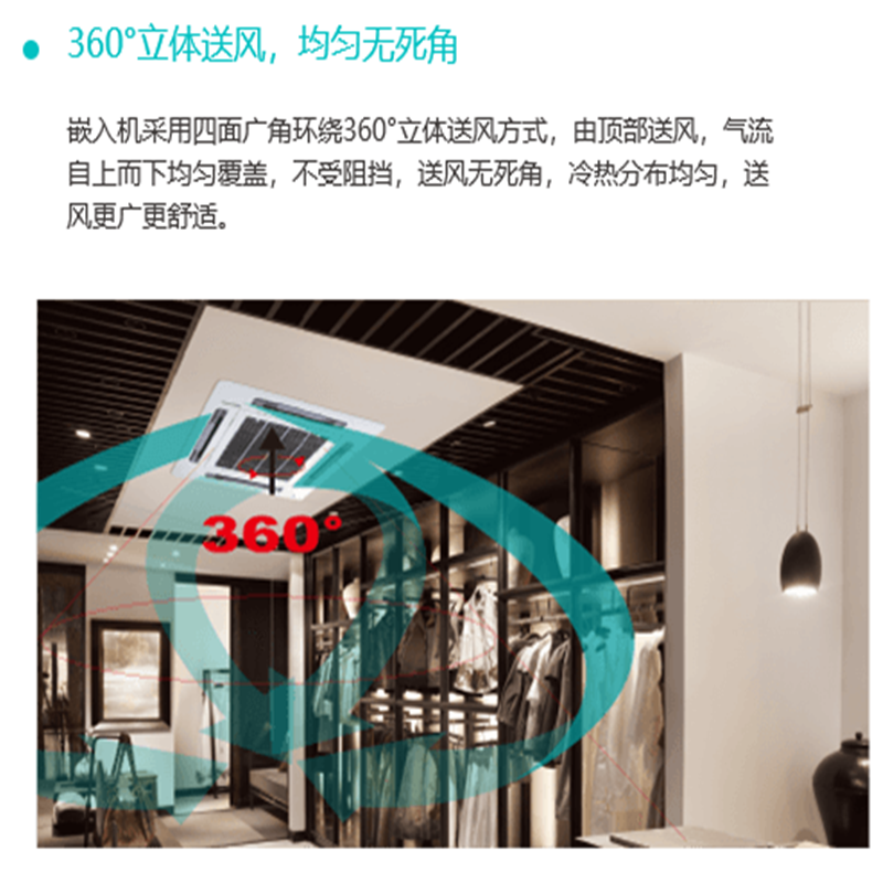 海信中央空调轻型商用HUR-50Q/N1FZBp/d含安装,含6米铜管