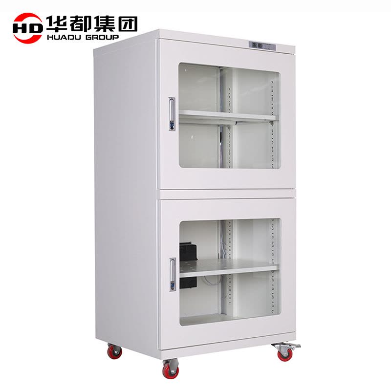 华都HDFC-18W 低湿540L控湿白防潮柜华都防潮柜控湿除湿柜IC元器件芯片柜干燥柜柜超低温仪器柜实验室图片