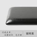 L型折角楼梯台阶座垫卡座换鞋凳软包坐垫欧松板皮革垫子定制椅垫_1_136 咨询客服定做0.1平方【欧松板3cm厚】 皮革-钢琴黑
