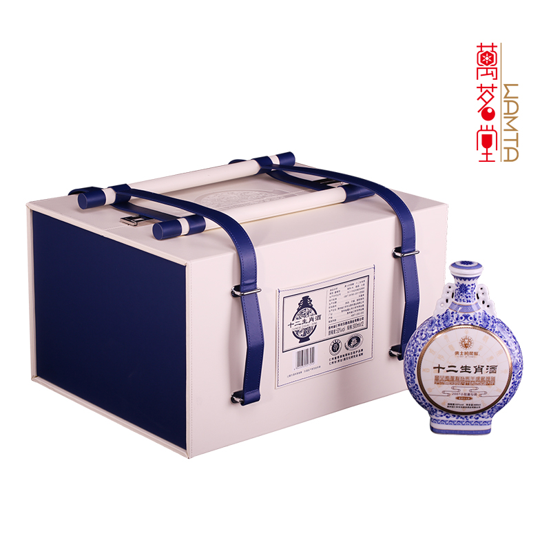 53度勇士的荣耀酒十二生肖大全套 酱香型白酒 500ml*12 整箱装高清大图