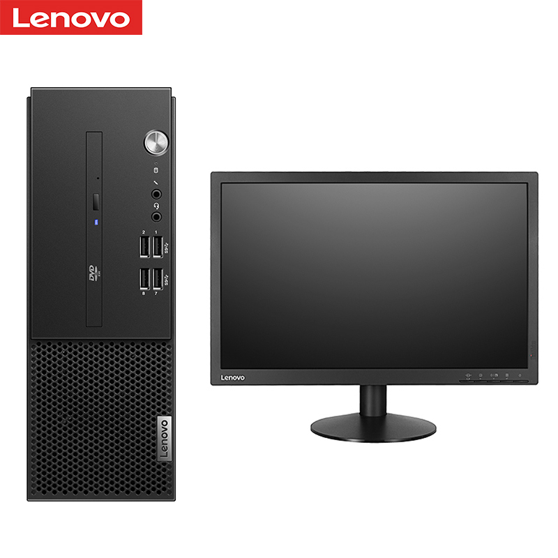联想（Lenovo）台式电脑 启天M430-B127(C) i5-10500/8G/128固态/DVDRW/集显/中兴新支点V3/19.5英寸显示器/三年保修