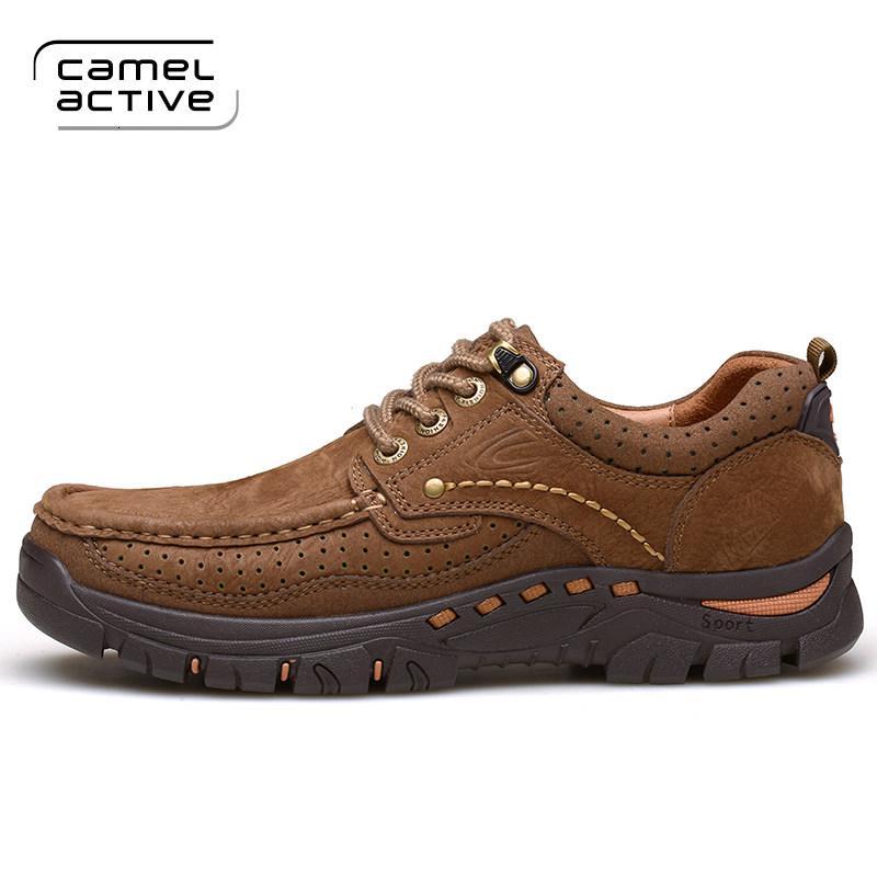 德国骆驼动感官方旗舰店2019新款ins超火男鞋真皮男士户外休闲皮鞋子