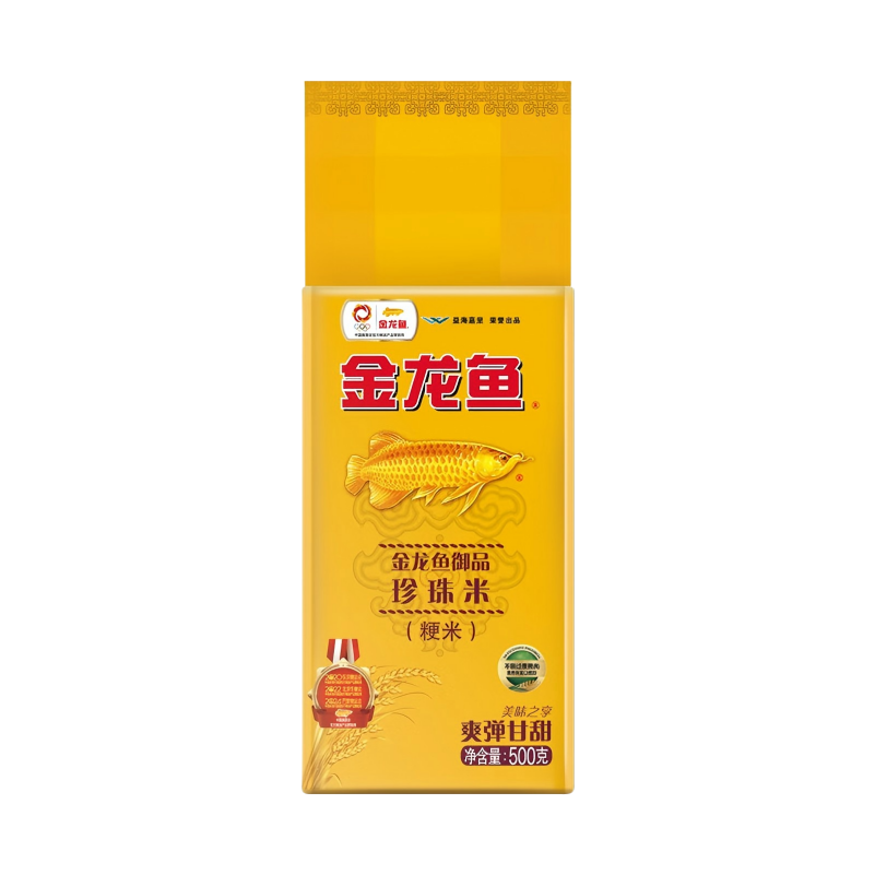 金龙鱼御品珍珠米 500G高清大图