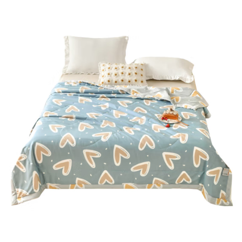 [Y]悠梦嘉居YB-14206全棉抗菌印花被180*220(单位:床)心享/熊猫乐园