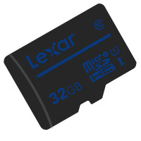 雷克沙(LEXAR) TF 存储卡MicroSD 32G 手机内存卡 平板 监控摄像头通用 行车记录仪专用 闪存卡