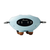 康仕坦（kingsway）小悬壶揉腹仪腹部按摩器揉肚子神器艾灸恒温热敷砭石揉腹按摩仪送爸妈长辈实用 充插两用款 蓝色