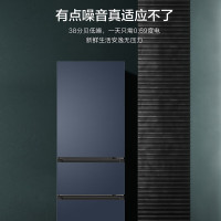 海尔小型超薄省电净味保鲜双电冰箱BCD-218WGHC3R9B9 单位:台