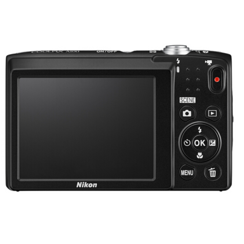 尼康 Coolpix A100 便携数码相机 轻便型数码相机 银色