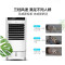 美的/Midea AC120-15C 电风扇 家用遥控加湿负离子净化制冷空调扇 白色