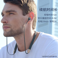 AUKEY Key Series B33 颈挂入耳式蓝牙 运动耳机 手机游戏耳塞 苹果安卓通话 跑步磁吸式带麦