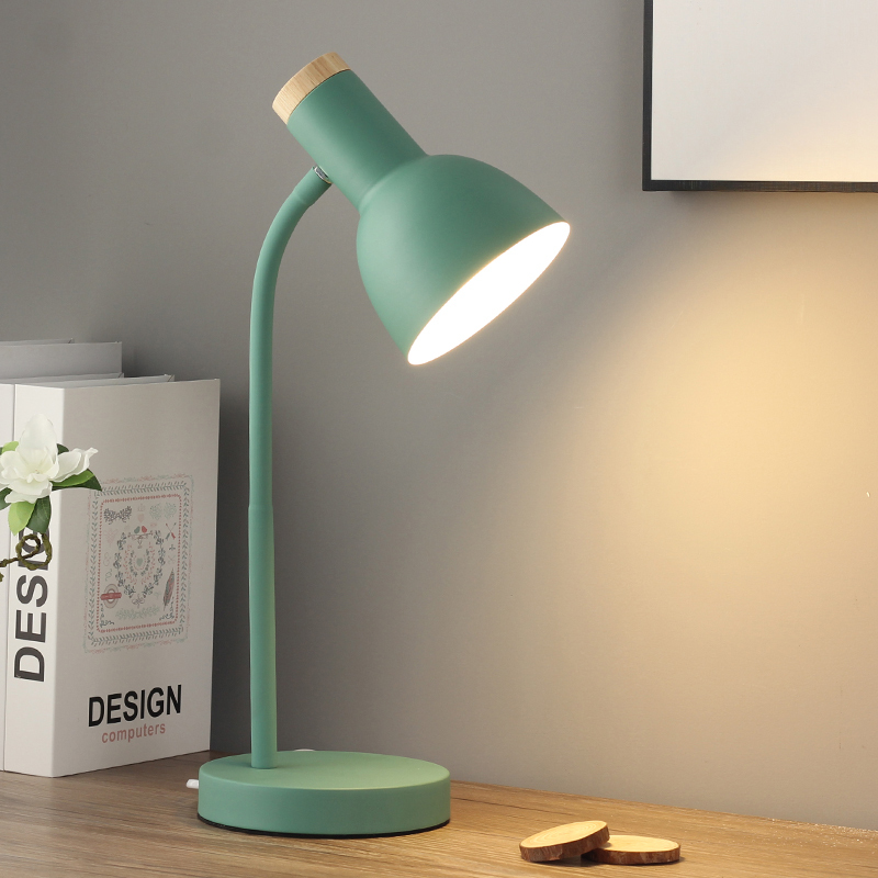 ciaa台灯 ciaa北欧折叠儿童小台灯书桌大学生宿舍卧室ins 少女床头灯