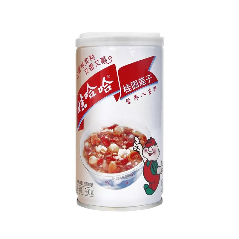 娃哈哈桂圆莲子八宝粥360g(箱装)开罐即食/团购