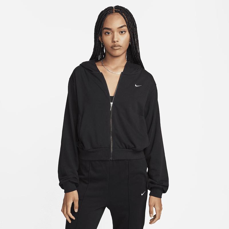 Nike轻薄透气宽松运动夹克女款休闲潮牌城市通勤家居外套高清大图