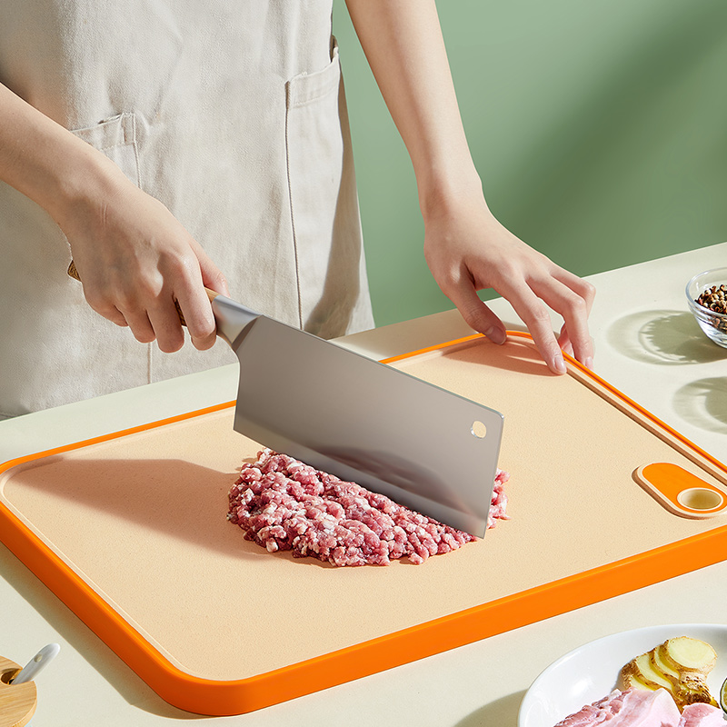 简美防滑菜板(橙色中号)高清大图