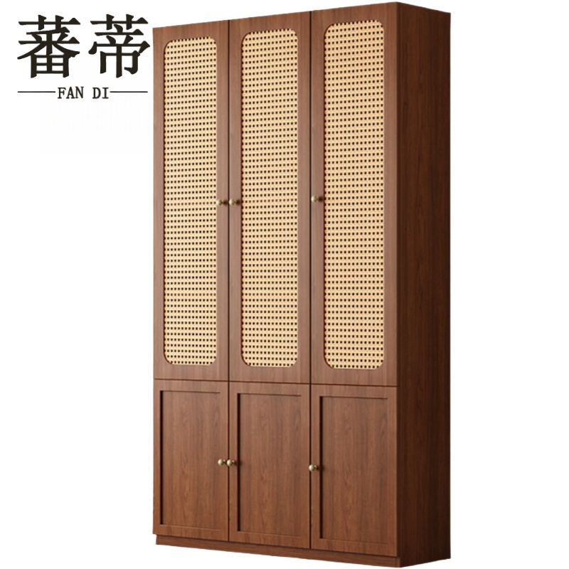 藤编书柜高清大图