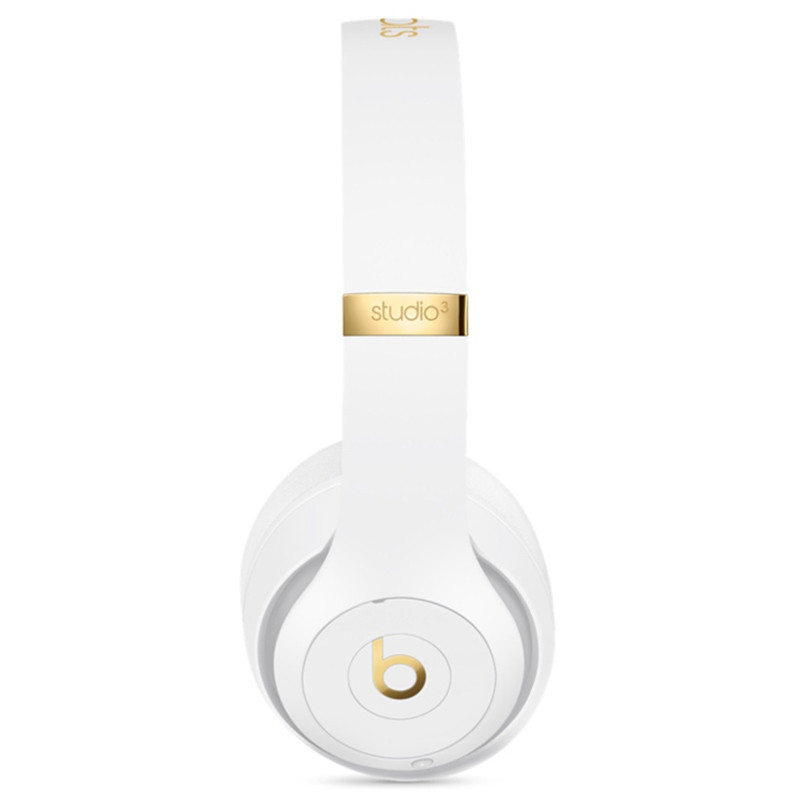 [精密音质]Beats Studio3 Wireless录音师3代 头戴式蓝牙无线耳机 降噪耳机 通用 白色