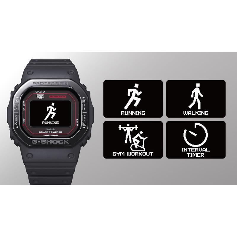 卡西欧(CASIO)GSHOCK男士运动手表心率血氧监测防水计步智能手表户外健身助手