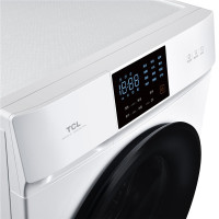 [DD直驱芭蕾白]10KG变频洗烘 TCL 10公斤DD直驱全自动变频洗烘一体滚筒洗衣机 祛味空气洗 1.08洗净比(