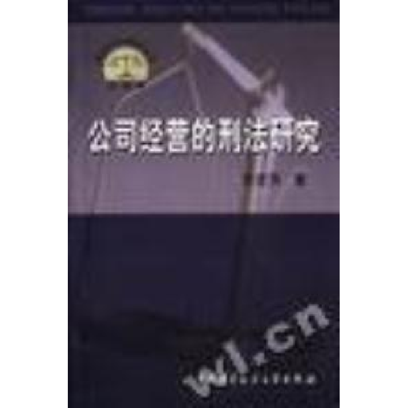 正版新书]公司经营的刑法研究章惠萍9787312016745高清大图
