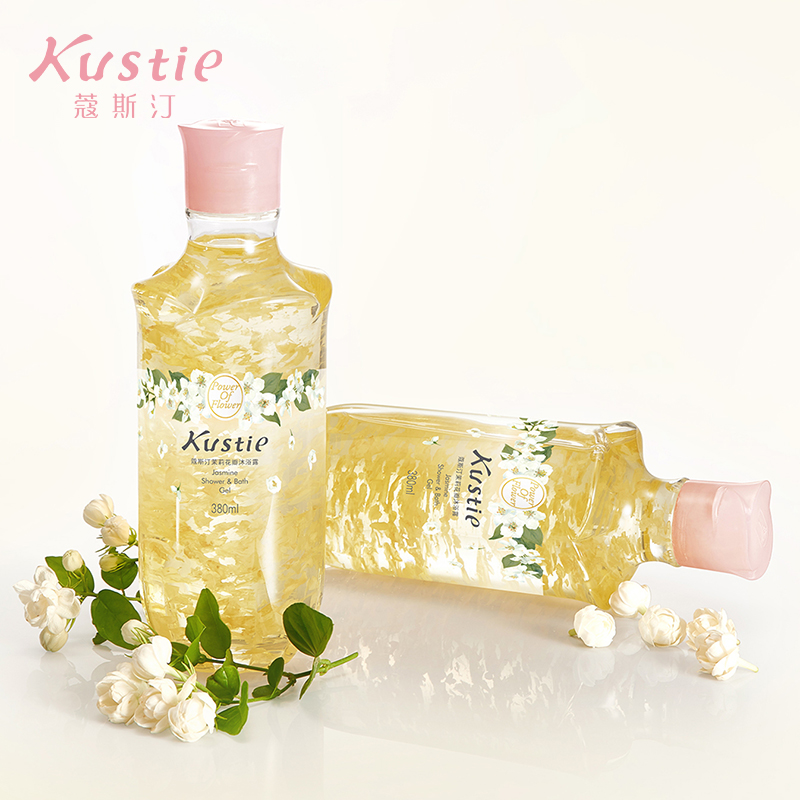 蔻斯汀(升级版)茉莉花瓣沐浴露380ml (计价单位:瓶)高清大图