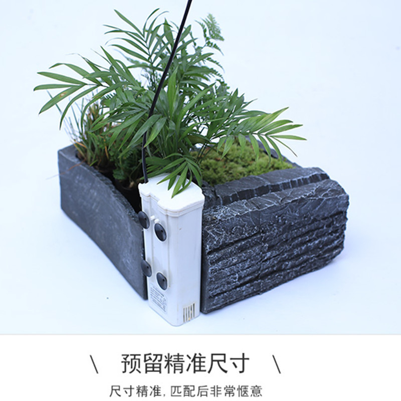 乌龟晒台爬台大号水龟缸造景浮岛爬坡巴西龟晒背台躲避洞穴晒龟台高清大图