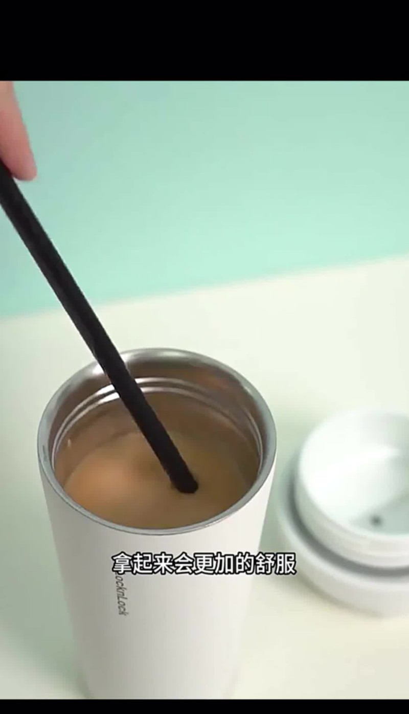 乐扣乐扣(LOCK&LOCK)保温杯遇见元气保温保冷咖啡杯弹跳盖男女颜值水杯550ML白色 LHC3249高清大图