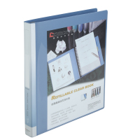 齐心(Comix) NF406A-S A4资料册 活页文件册资料袋 办公财务票据档案夹 文件夹 学生试卷册
