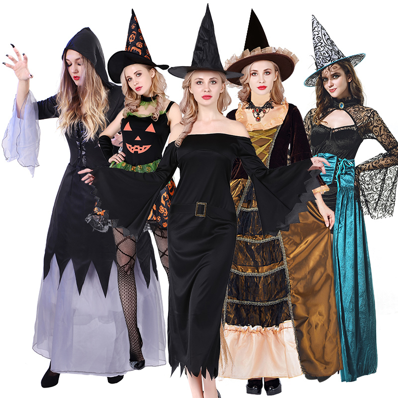 服装成人女巫白雪公主裙衣服巫婆cosplay扮演出吸血鬼套装